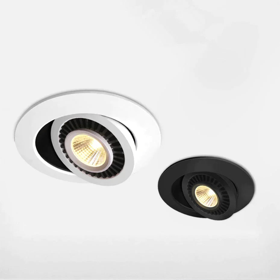 Damaris - Lampe LED à intensité variable COB Plafonnier 5w 7w 10w 12w Spots encastrés au plafond pour cuisine chambre à coucher Décoration intérieure