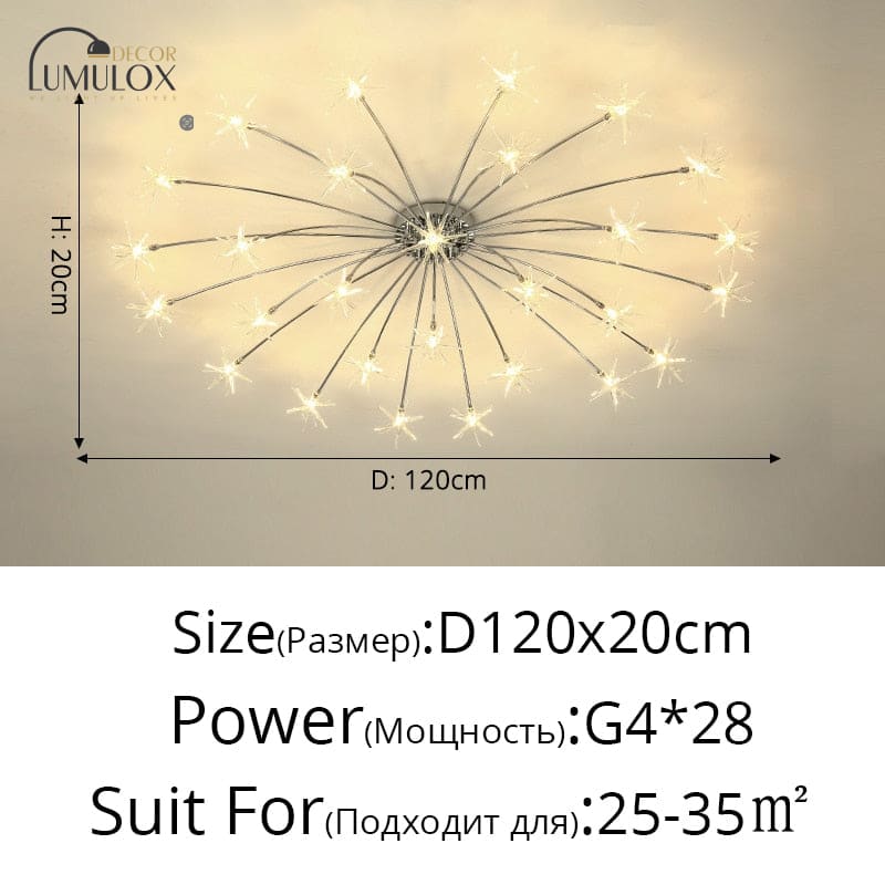 Glory - LED Flowers Chandeliers