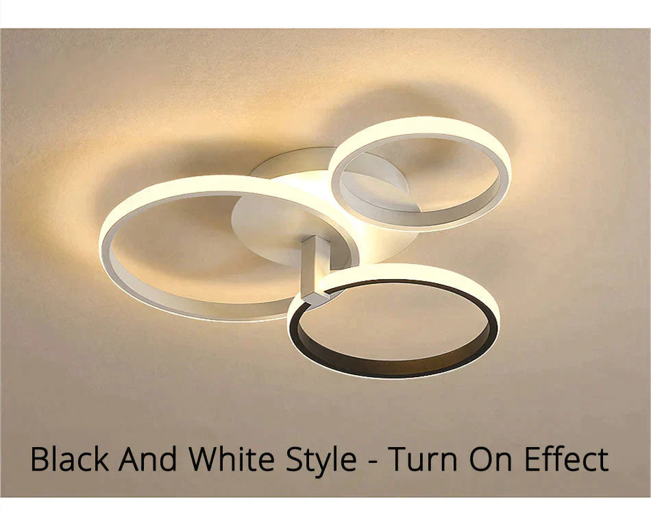 Grey Color Round Led Pendant Lights For Bedroom Home Modern Lamp Fixtures Lustre Plafonnier Dimmable