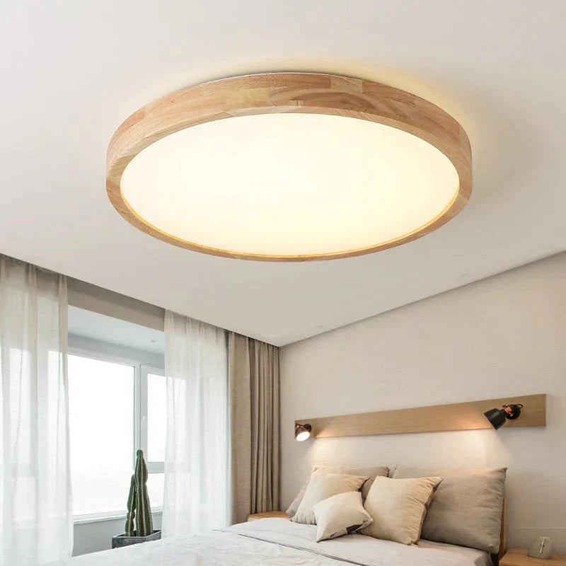 Helena- Plafonnier LED Moderne Lampe Panneau Salon Luminaire Rond Télécommande