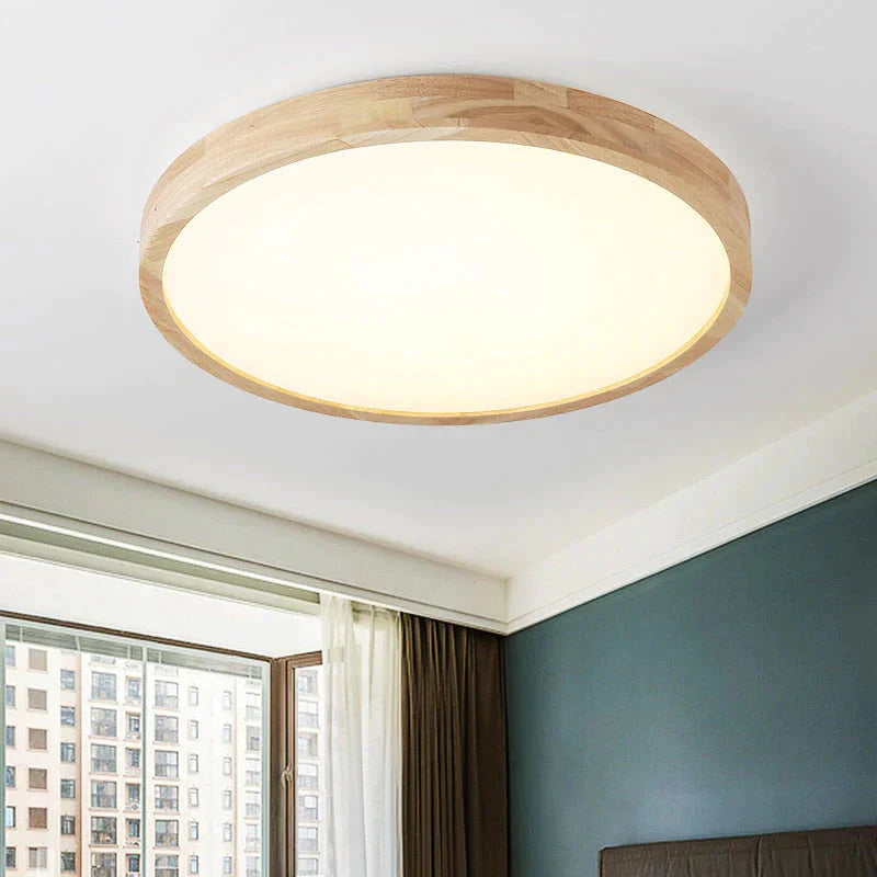 Helena- Plafonnier LED Moderne Lampe Panneau Salon Luminaire Rond Télécommande