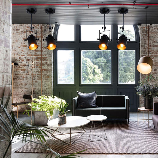 Industrial Pendant Light Vintage Loft Pendant Light Spotlights American Pendant Lamp LED Lamp Restaurant Cafe Bar Decoration