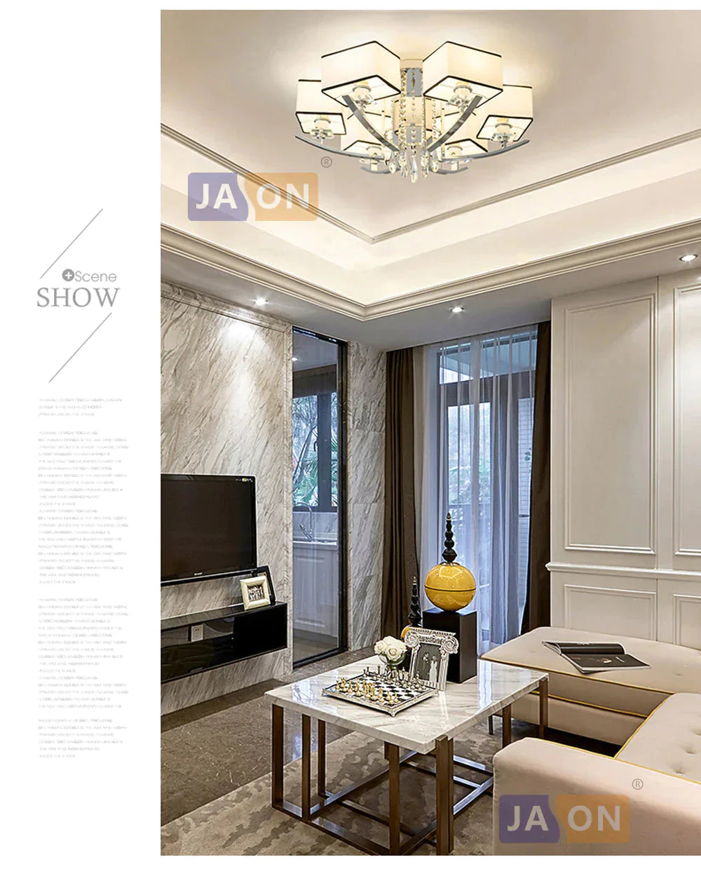 Led E27 Modern Iron Crystal Fabric LED Lamp.LED Light.Ceiling Lights.LED Ceiling Light.Ceiling Lamp For Foyer Bedroom