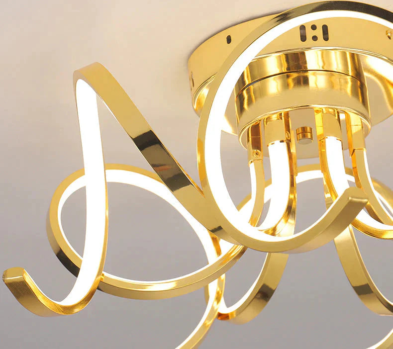 Lampe LED moderne en fer et cristal en aluminium et acrylique. Lumière LED. Lampes suspendues. Lampe suspendue à LED. Lampe suspendue pour le hall de la chambre