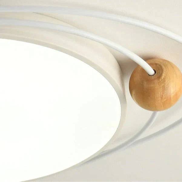 Light In The Bedroom Nordic Minimalist Modern Creative Planet Lights Multicolor LED Ceiling Lamps