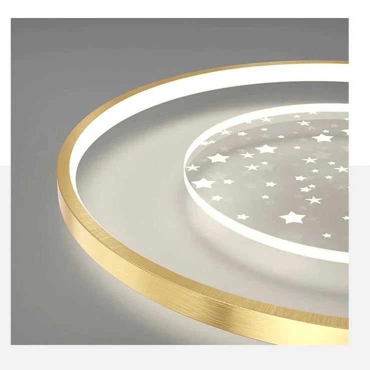 Lampe de salon Lampe de plafond en forme d'étoile Lampe de couloir simple et moderne Lampe de chambre principale créative Lampe de chambre à coucher de luxe