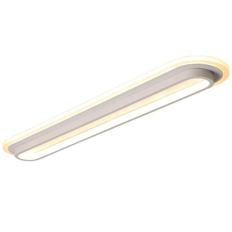 Modern LED Ceiling Lights For Living Room Corridor White Black Surface Mounted Lamp