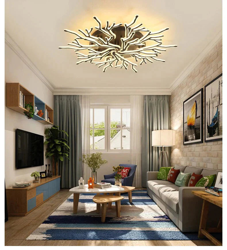 Plafonniers LED modernes pour salon, chambre principale, luminaires de plafond pour la maison