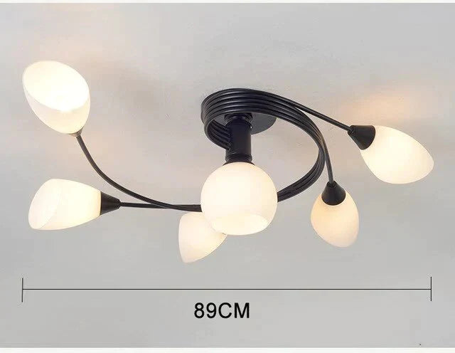 Modern LED Chandelier Ceiling Lamp Indoor Illuminate Lighting Avize Modern Salon Lustres Childern Ceiling Lights