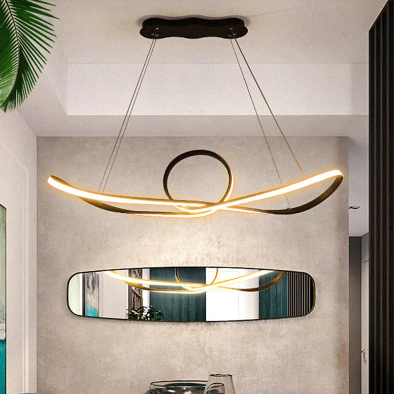 Modern Led Pendant Lights For Living Room Dining Home Deco Lamp