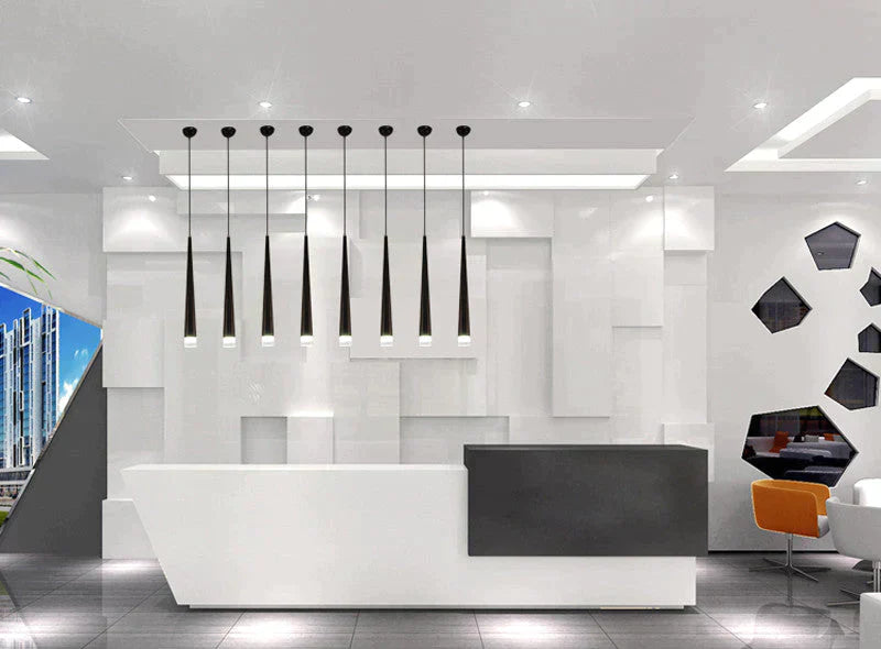 Lampes suspendues modernes 3W LED Lampes suspendues en forme de cône pour restaurant/salon/bar Lamparas Luminaire d'éclairage de décoration intérieure