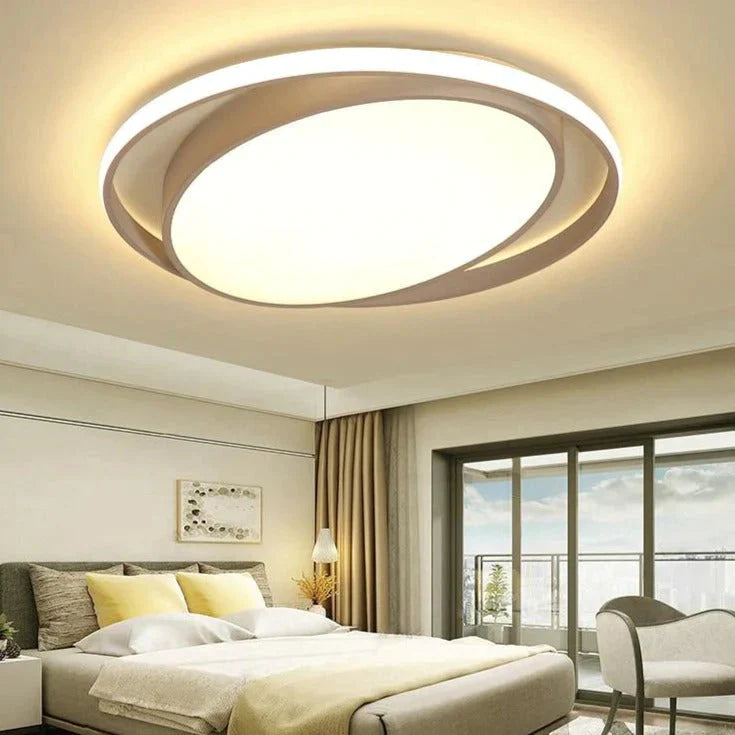 Nouvelle arrivée LED plafonnier lampe luminaire salon chambre cuisine montage en surface dimmable avec télécommande Dero