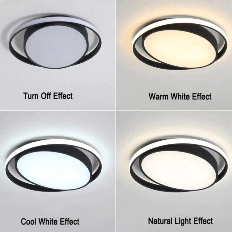 Nouvelle arrivée LED plafonnier lampe luminaire salon chambre cuisine montage en surface dimmable avec télécommande Dero