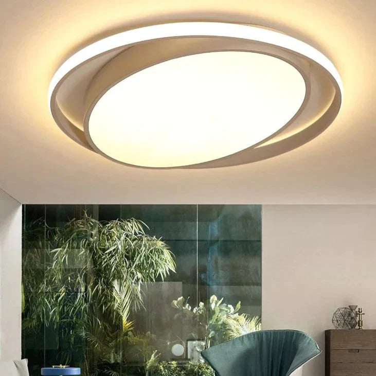 Nouvelle arrivée LED plafonnier lampe luminaire salon chambre cuisine montage en surface dimmable avec télécommande Dero