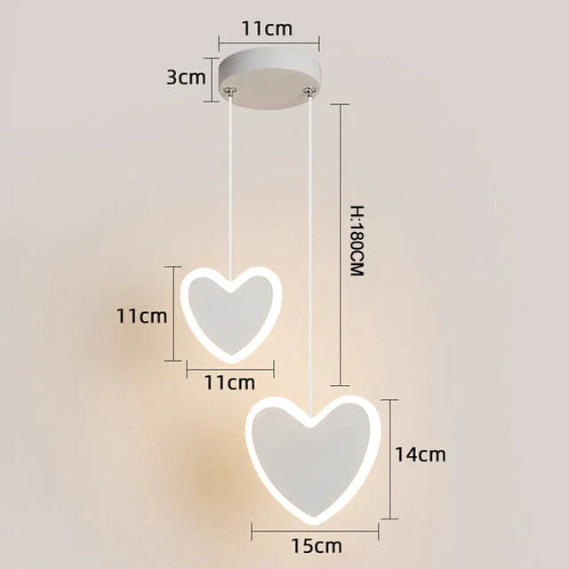 New Arrival Pendant Lights Modern Led Lamp For Bedside Dining Room Bar White Or Black Color Fixtures