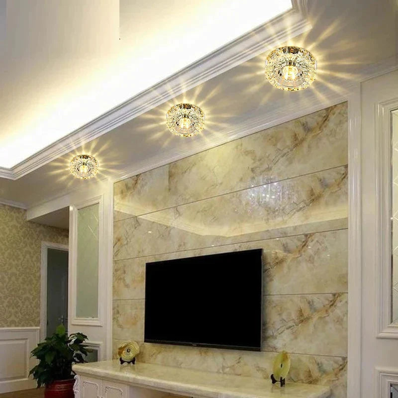 Nia - Flush Mount Small LED Ceiling Light for Art Gallery Decoration Front Balcony lamp Porch light corridors Light Fixture