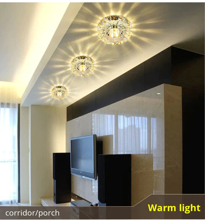 Nia - Flush Mount Small LED Ceiling Light for Art Gallery Decoration Front Balcony lamp Porch light corridors Light Fixture