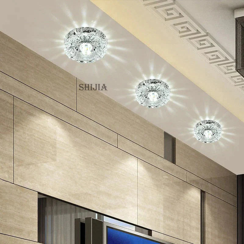 Nia - Flush Mount Small LED Ceiling Light for Art Gallery Decoration Front Balcony lamp Porch light corridors Light Fixture