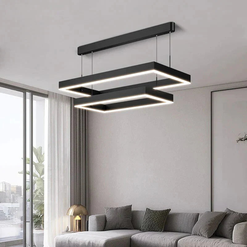 Nova - Lustre créatif rectangulaire minimaliste