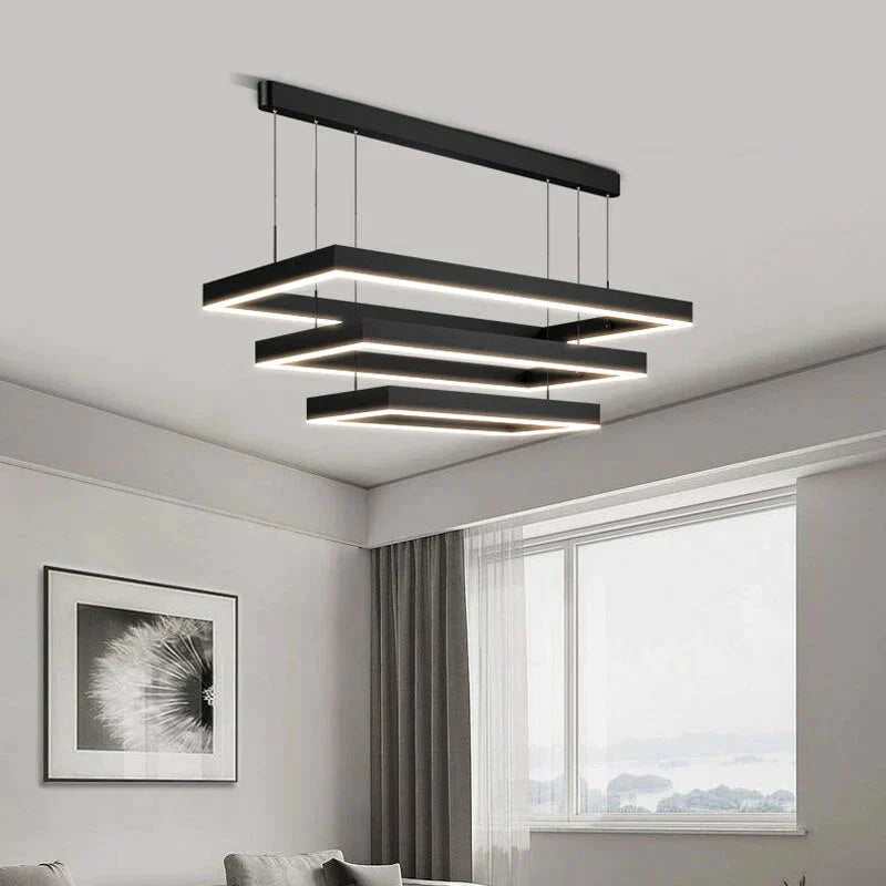 Nova - Lustre créatif rectangulaire minimaliste