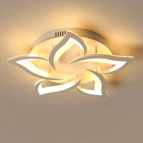Plafonniers à LED modernes pour salon, cuisine, chambre à coucher, chambre d'enfants, lampe à intensité variable, luminaire Art déco avec télécommande