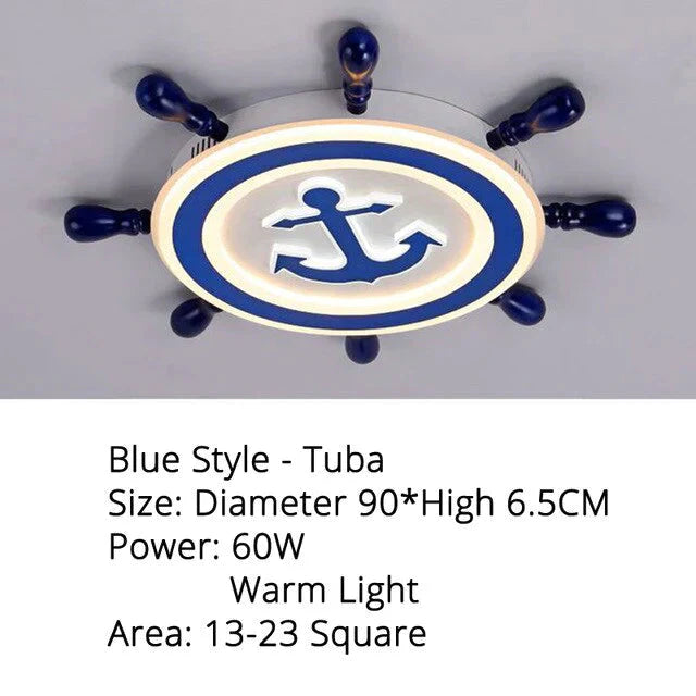 LED Ceiling Light For Study Room Bedroom