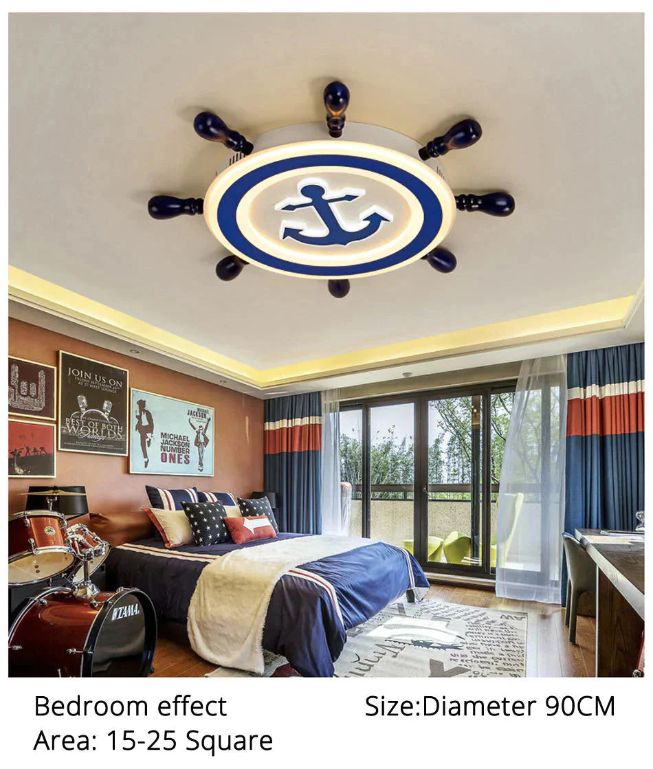 LED Ceiling Light For Study Room Bedroom