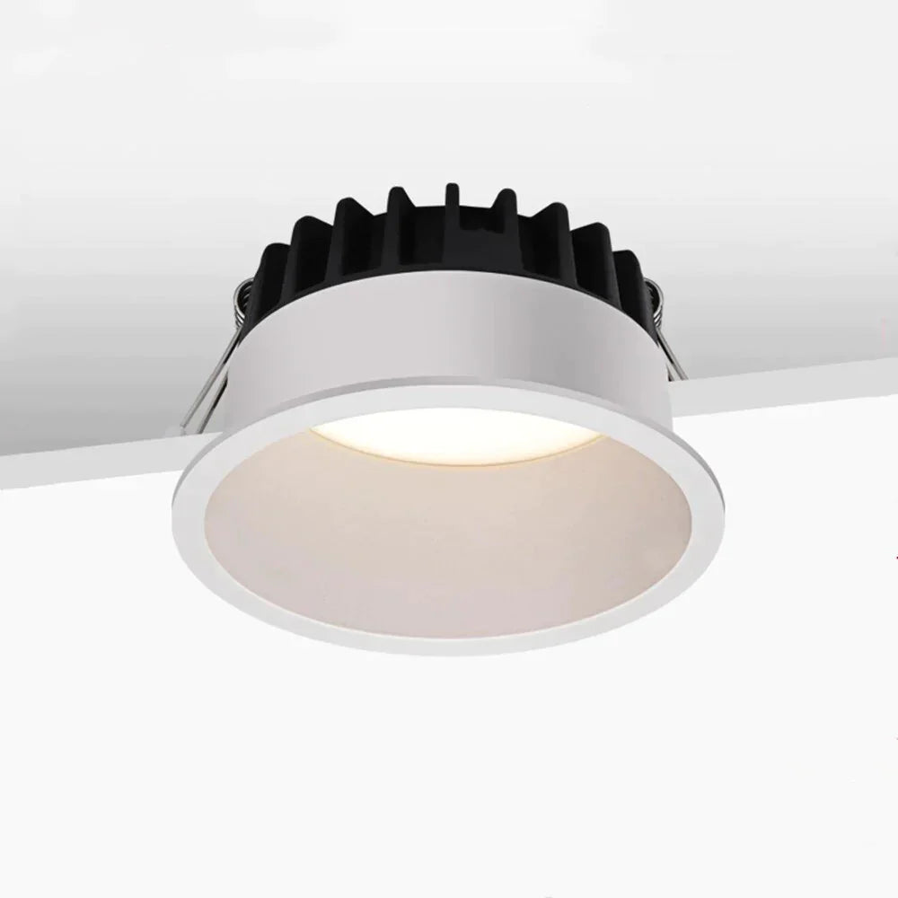 Spot LED à trois couleurs changeables, plafonnier encastré 15W 10W 7W, éclairage de salon simple à LED nordique