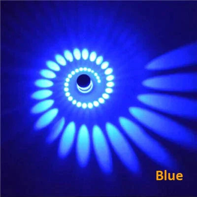Modern Led Ceiling Light 3W Rgb Wall Sconce For Art Gallery Decoration Front Balcony Lamp Porch