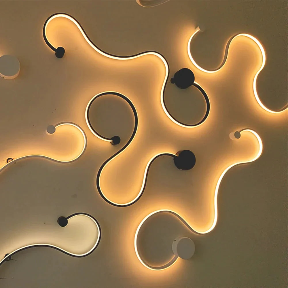Plafonniers à LED modernes montés pour salon, chambre à coucher, couloir, luminaire d'intérieur, lampe de plafond à LED décorative pour la maison