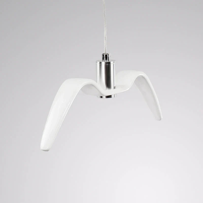 Resin Night Birds Silhouette Sky Freedom Seagull Pendant Light