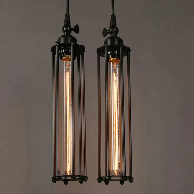 Lampes suspendues rétro vintage style steam punk industriel à tête unique utilisation ampoule Edison lampe suspendue lampe suspendue Luminaria