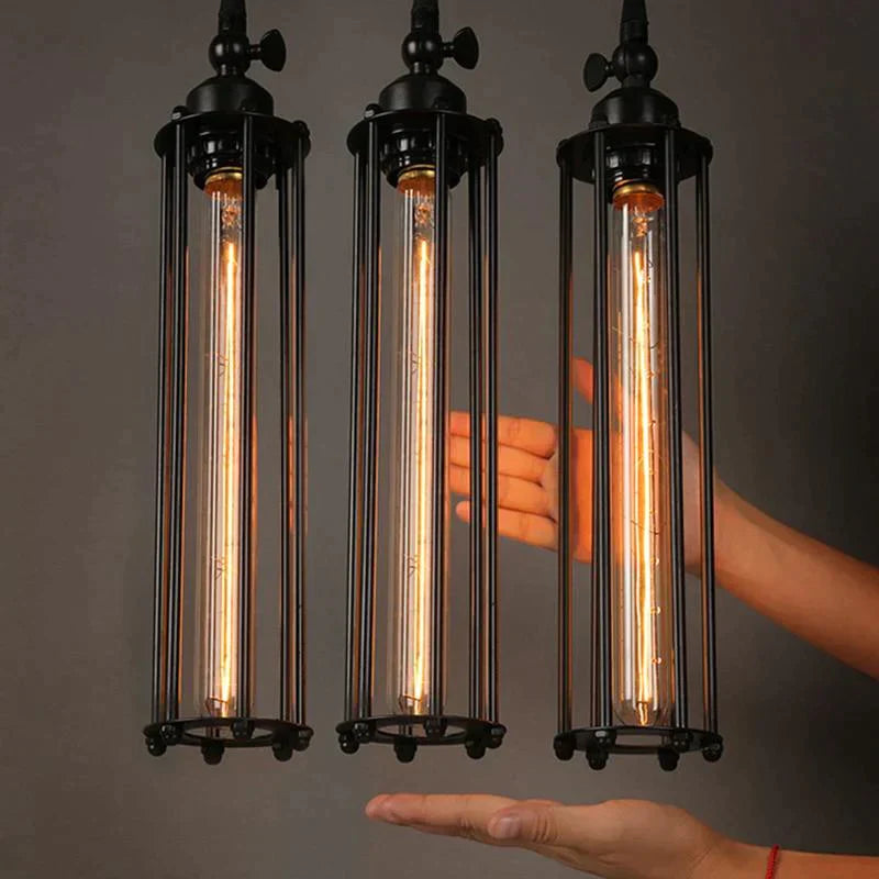Lampes suspendues rétro vintage style steam punk industriel à tête unique utilisation ampoule Edison lampe suspendue lampe suspendue Luminaria